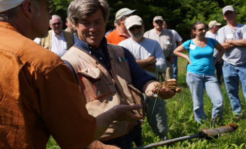 GZA Soil Scientists are called on to teach workshops and support regulatory agencies, James Long, Certified Wetland and Soil Scientist